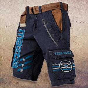 Sportswearmerch Mazda Car Denim Shorts For Fan