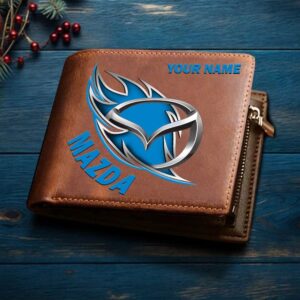 Sportswearmerch Mazda Car New Man Folded Wallet Gifts For Fan