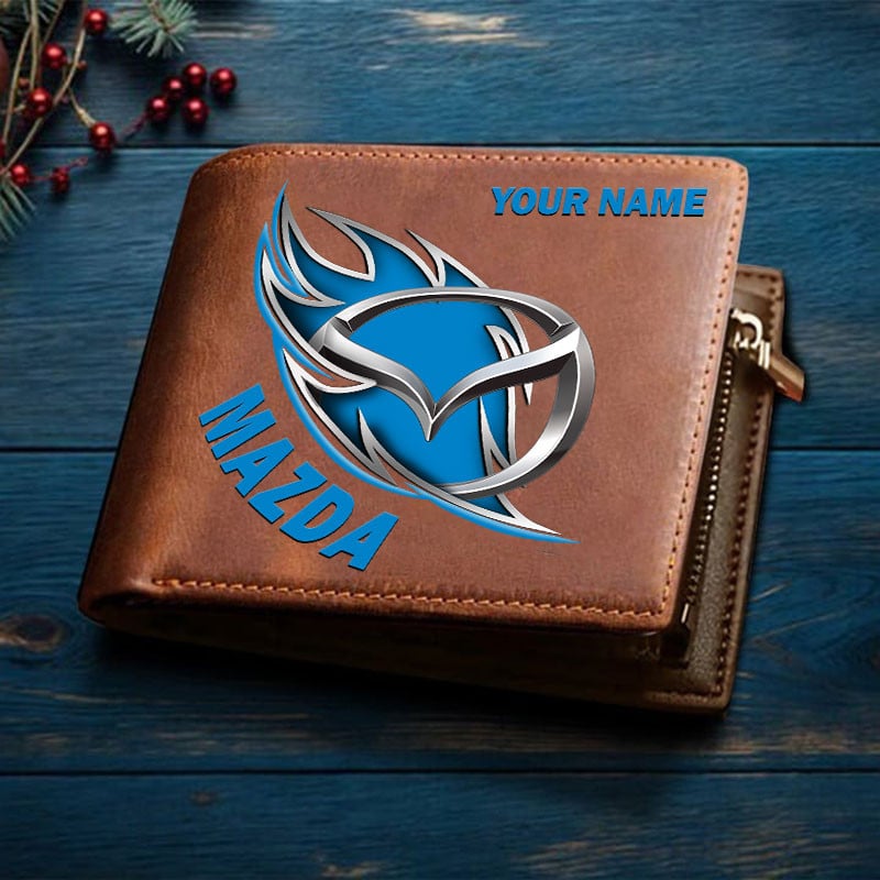 Sportswearmerch Mazda Car New Man Folded Wallet Gifts For Fan