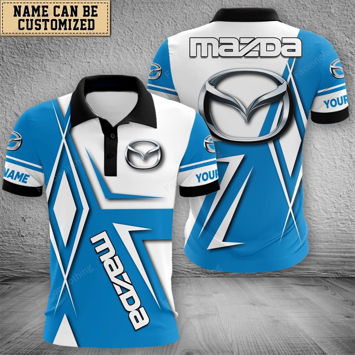 Sportswearmerch Mazda Car Polo Shirt For Fan