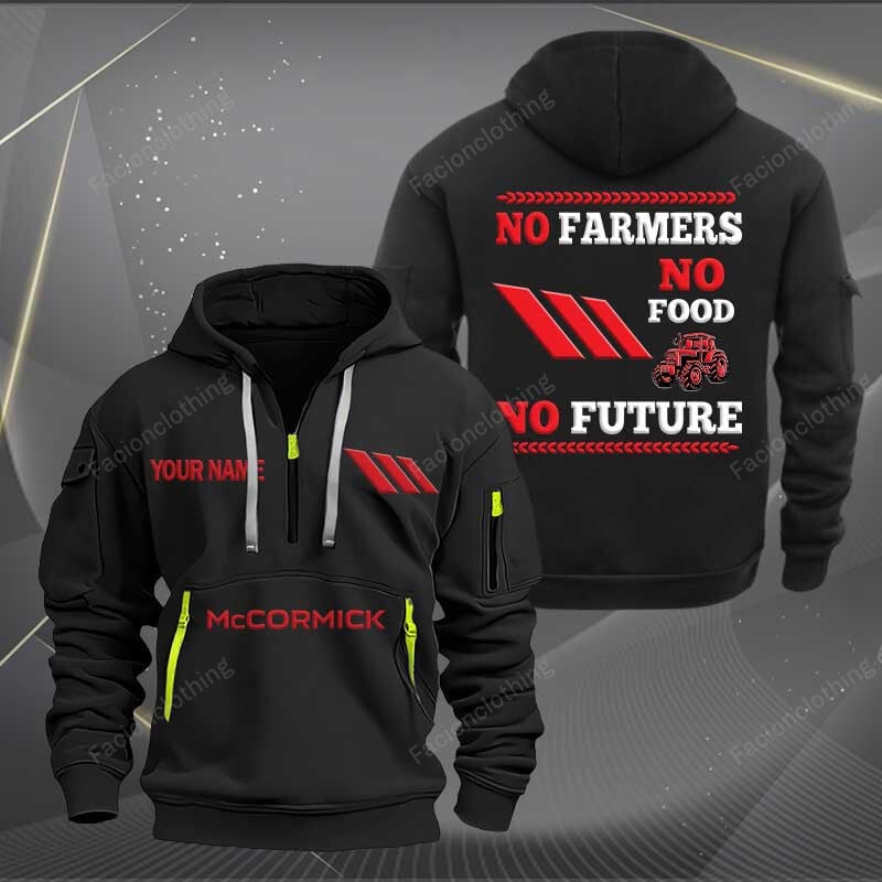 Sportswearmerch McCormick Car Personalized Half Zip Hoodie For Fan
