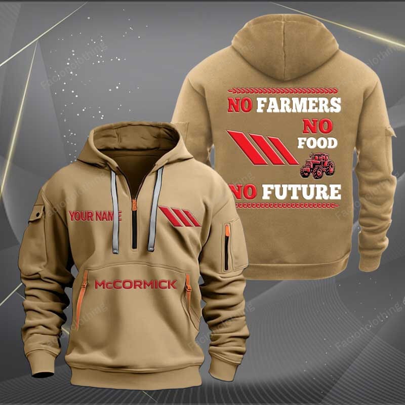 Sportswearmerch McCormick Car Personalized Half Zip Hoodie For Fan