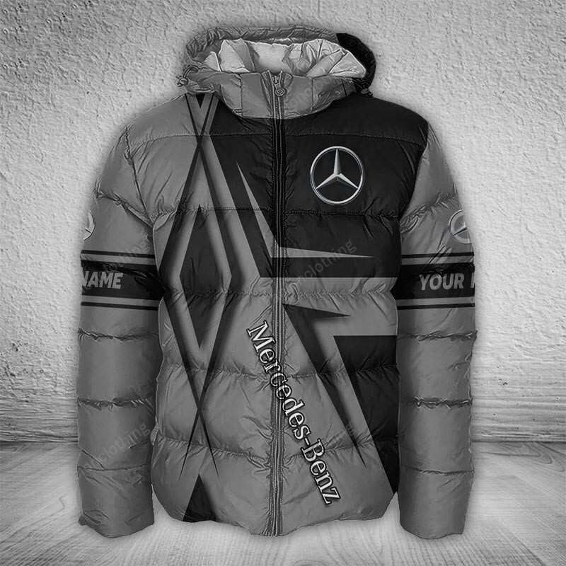 Sportswearmerch Mercedes-Benz Car Puffer Jacket For Fan