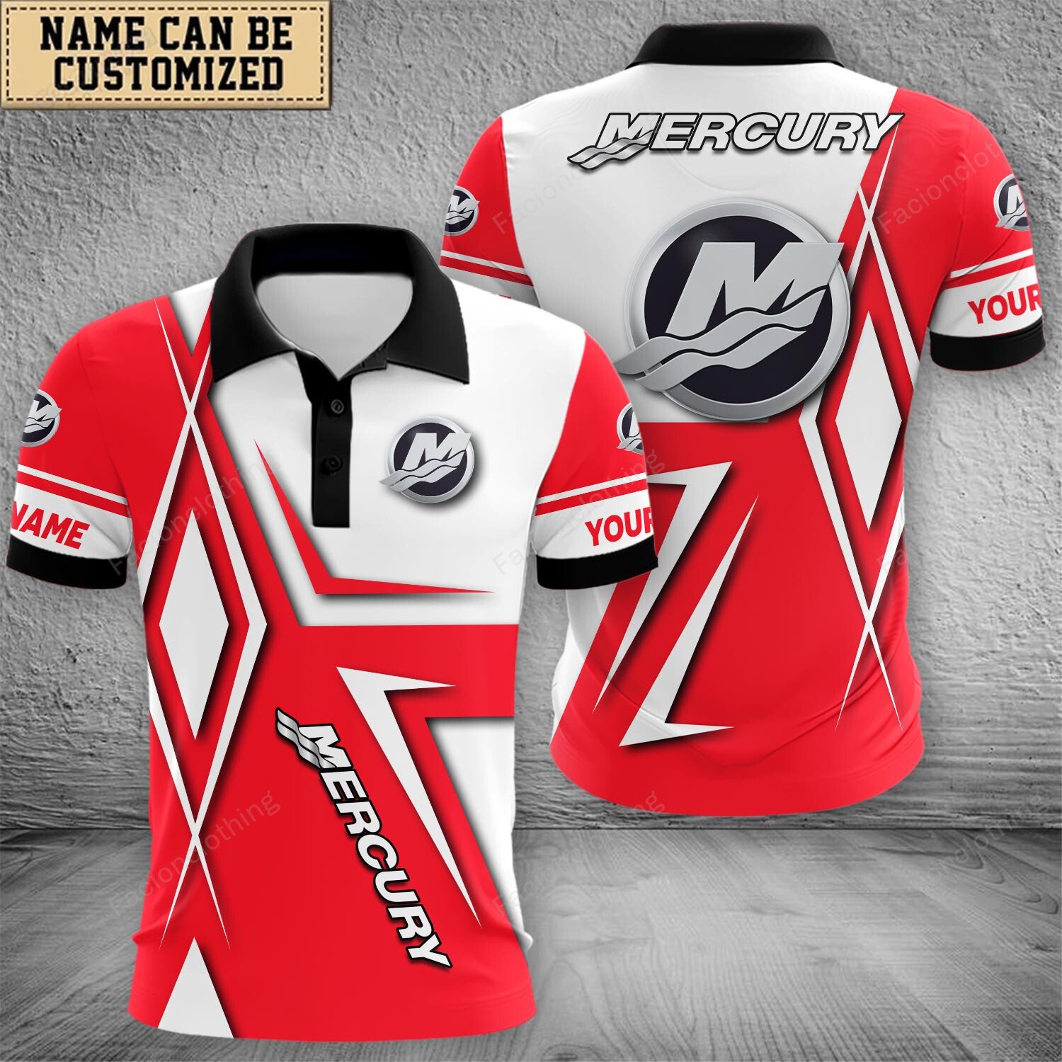 Sportswearmerch Mercury Marine Polo Shirt For Fan