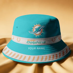 Sportswearmerch Miami Dolphins NFL New Style Bucket Hat For Fans
