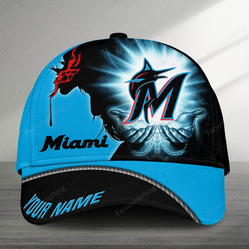 Sportswearmerch Miami Marlins MLB Personalized Cap For Fan