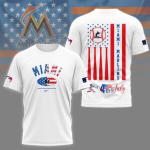 Sportswearmerch Miami Marlins MLB Personalized T-shirt For Fan