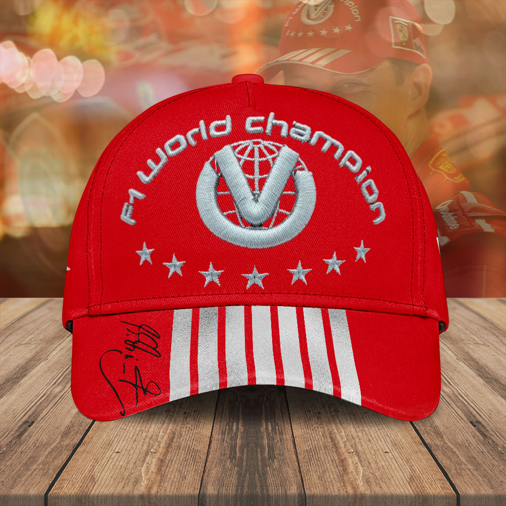 Sportswearmerch Michael Schumacher x Scuderia Ferrari Car Car Classic Cap Gift For Fan