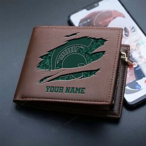 Sportswearmerch Michigan State Spartans NCAA Men Wallet For Fan
