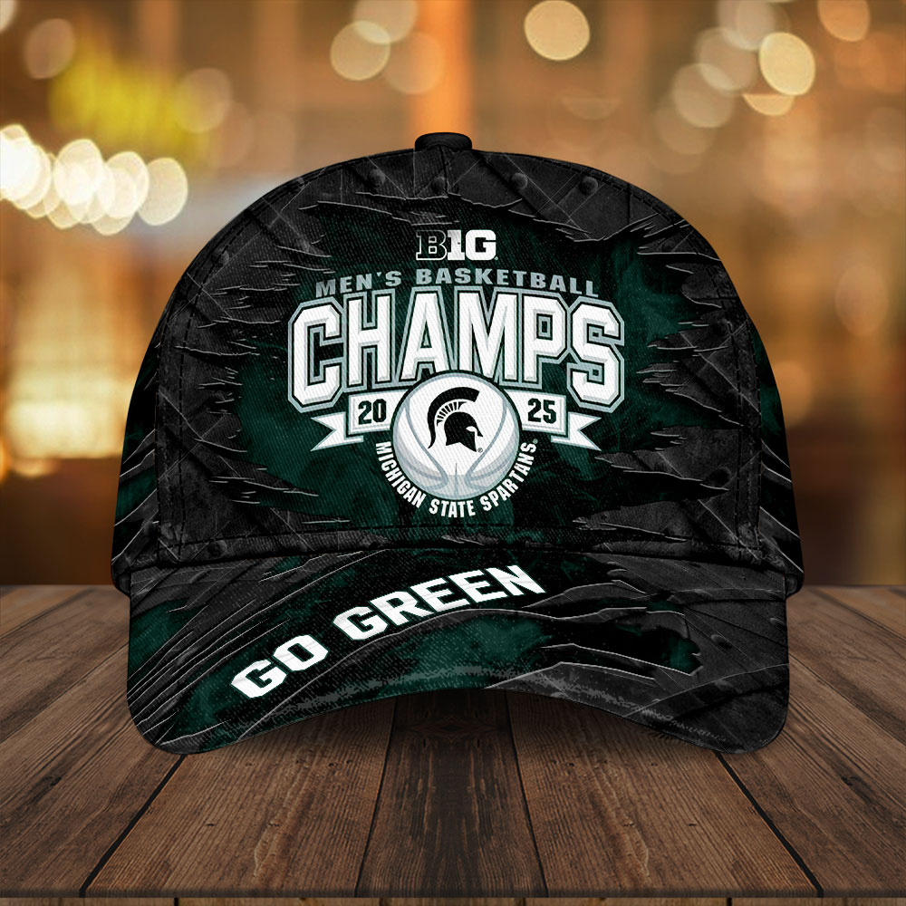Sportswearmerch Michigan State Spartans NCAA Men's Basketball Classic Cap Gift For Fan