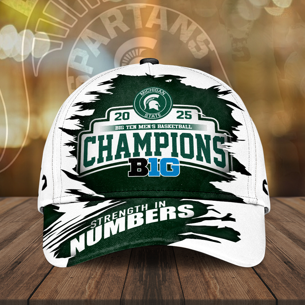 Sportswearmerch Michigan State Spartans NCAA Men's Basketball Classic Cap Gift For Fan