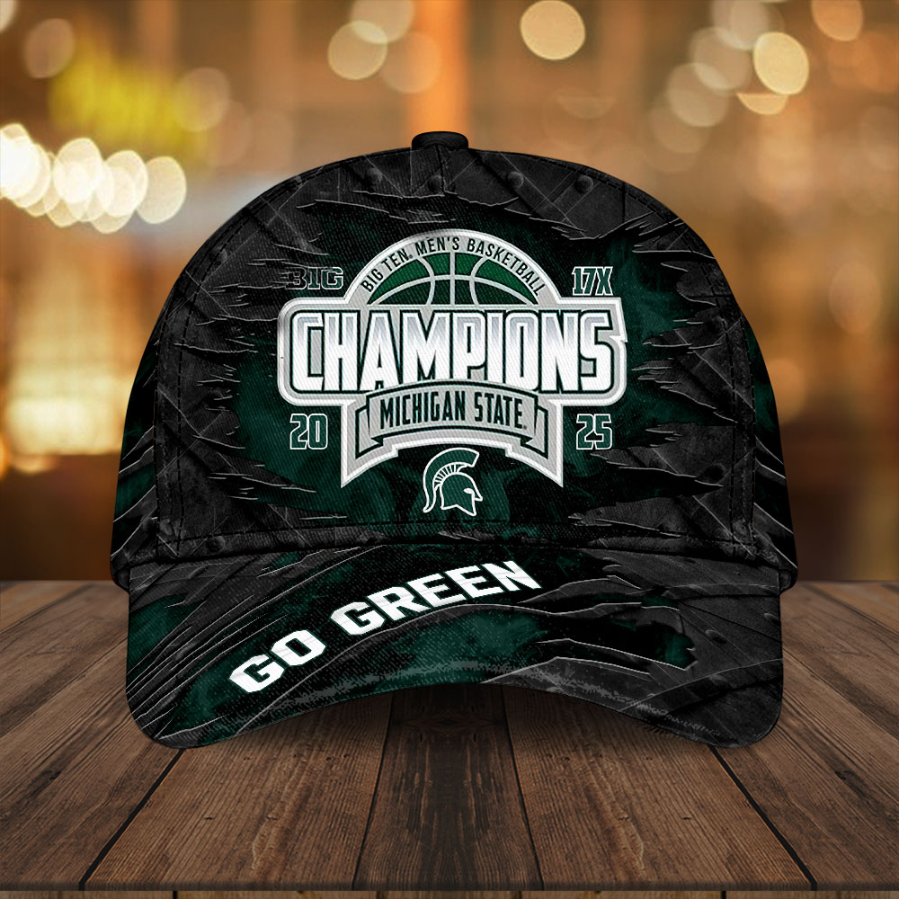 Sportswearmerch Michigan State Spartans NCAA Men's Basketball Classic Cap Gift For Fan