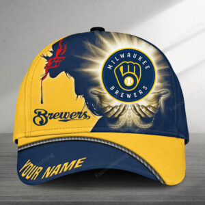 Sportswearmerch Milwaukee Brewers MLB Personalized Cap For Fan