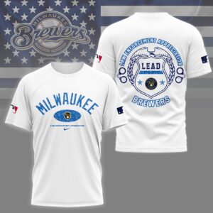 Sportswearmerch Milwaukee Brewers MLB Personalized T-shirt For Fan