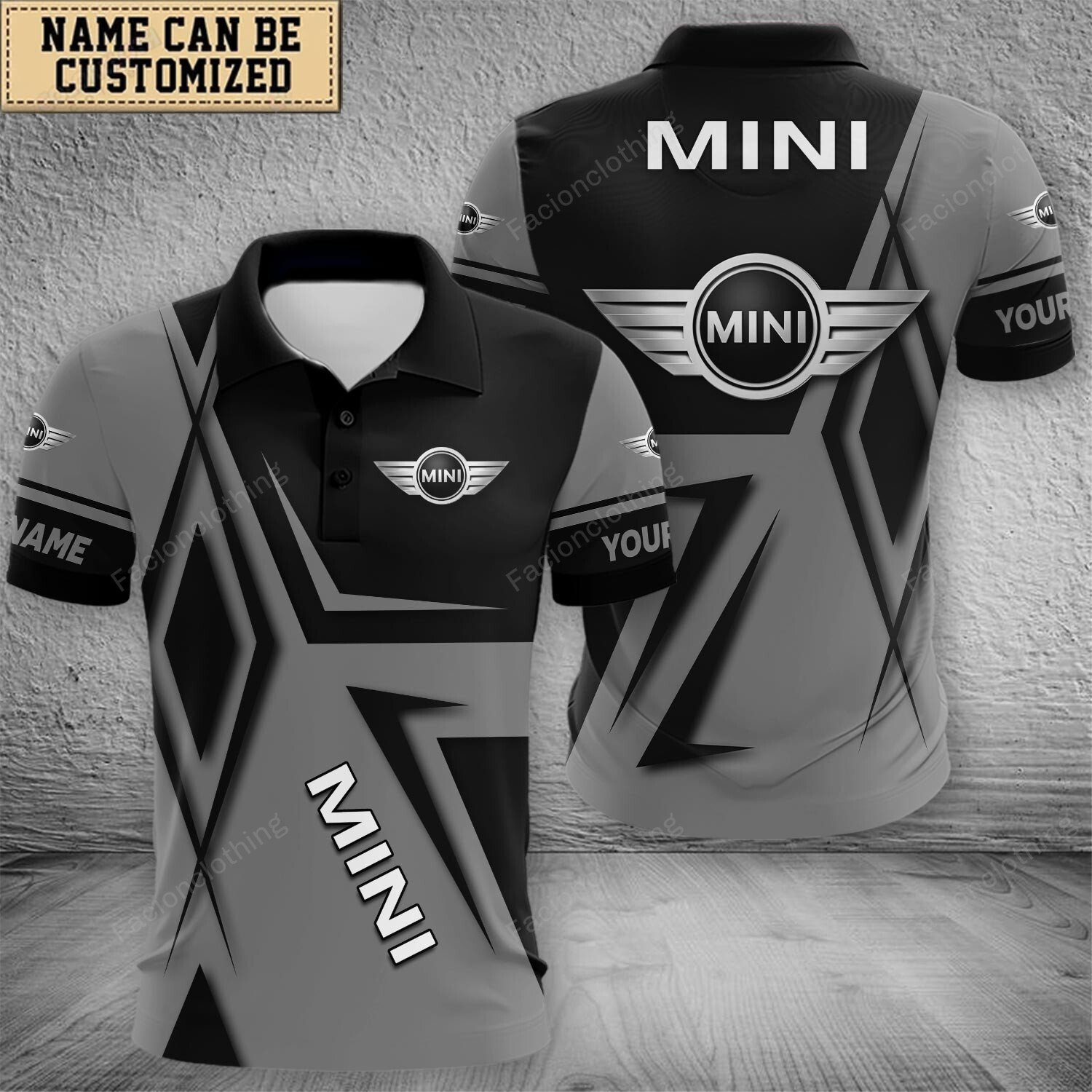 Sportswearmerch Mini Car Polo Shirt For Fan