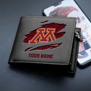 Sportswearmerch Minnesota Golden Gophers NCAA Men Wallet For Fan