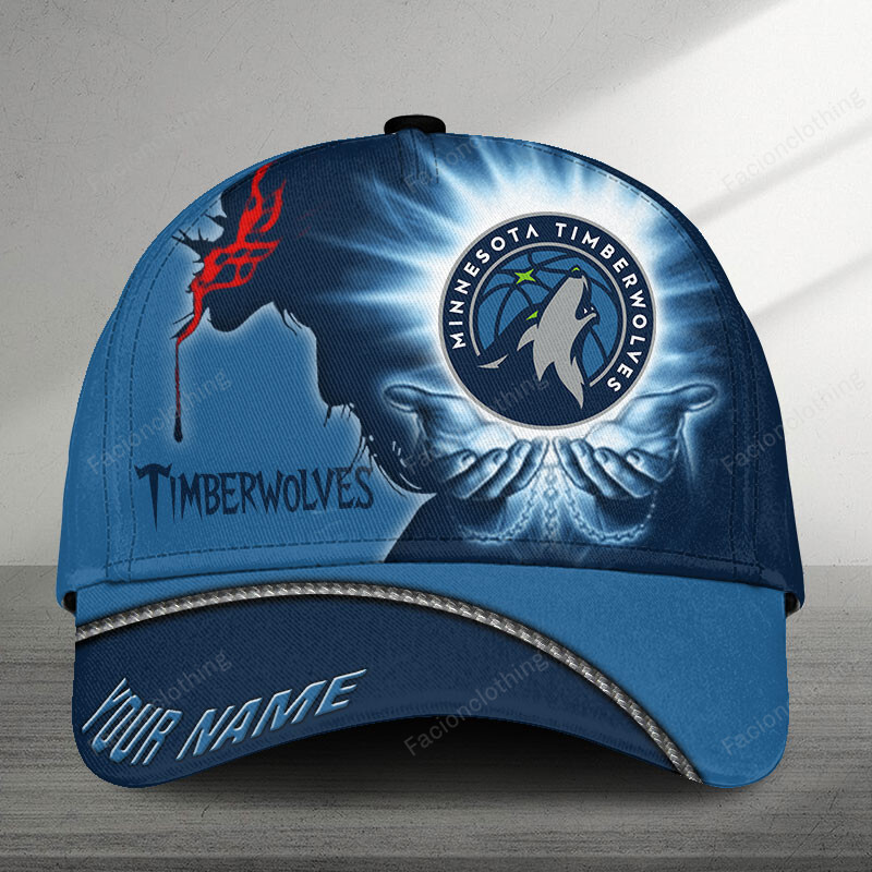 Sportswearmerch Minnesota Timberwolves NBA Personalized Cap For Fan