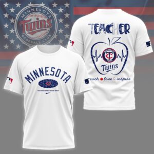 Sportswearmerch Minnesota Twins MLB Personalized T-shirt For Fan