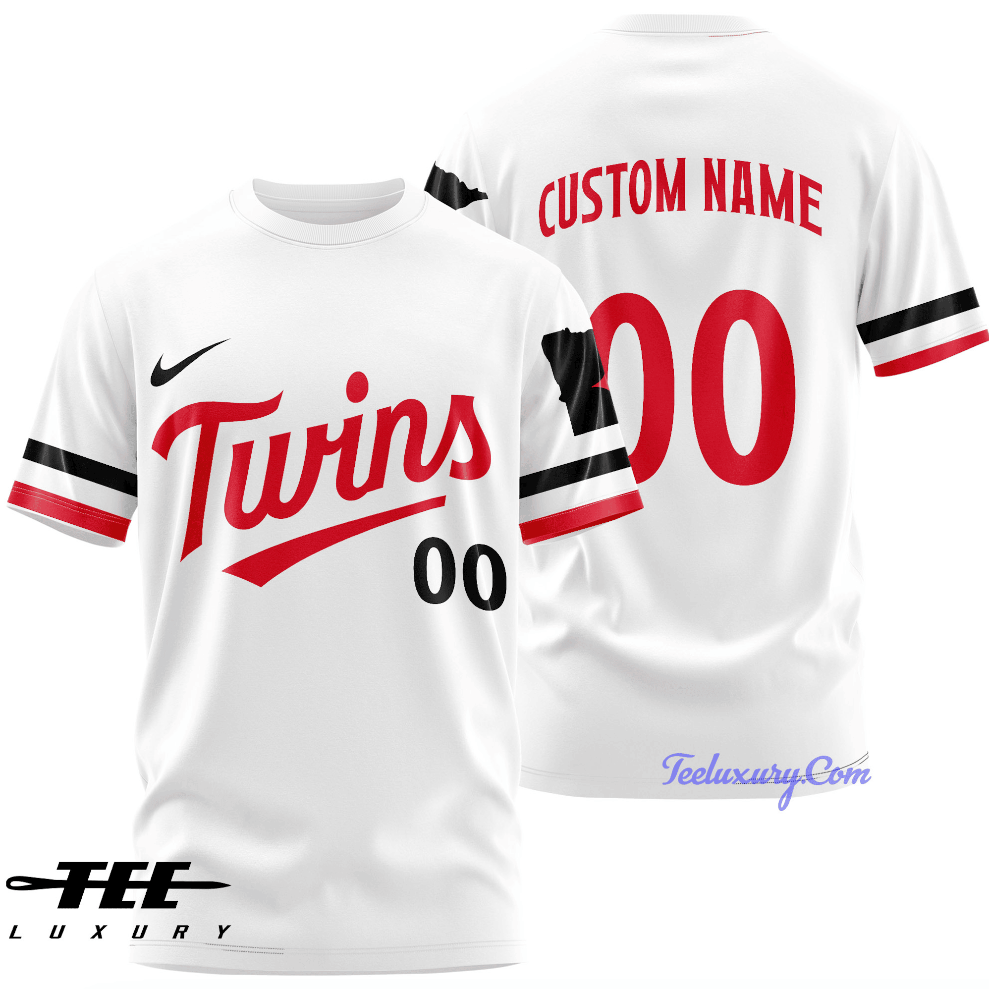 Sportswearmerch Minnesota Twins MLB Personalized T-shirt For Fan