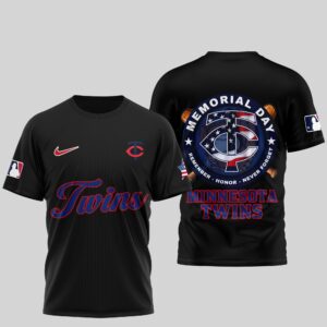 Sportswearmerch Minnesota Twins MLB Personalized T-shirt For Fan