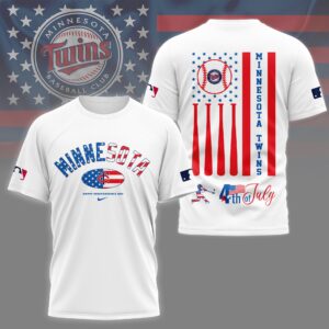 Sportswearmerch Minnesota Twins MLB Personalized T-shirt For Fan