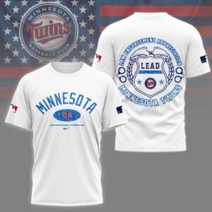 Sportswearmerch Minnesota Twins MLB Personalized T-shirt For Fan