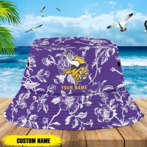Sportswearmerch Minnesota Vikings NFL Bucket Hat For Fan