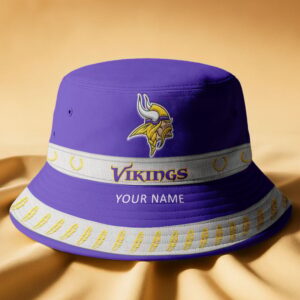 Sportswearmerch Minnesota Vikings NFL New Style Bucket Hat For Fans