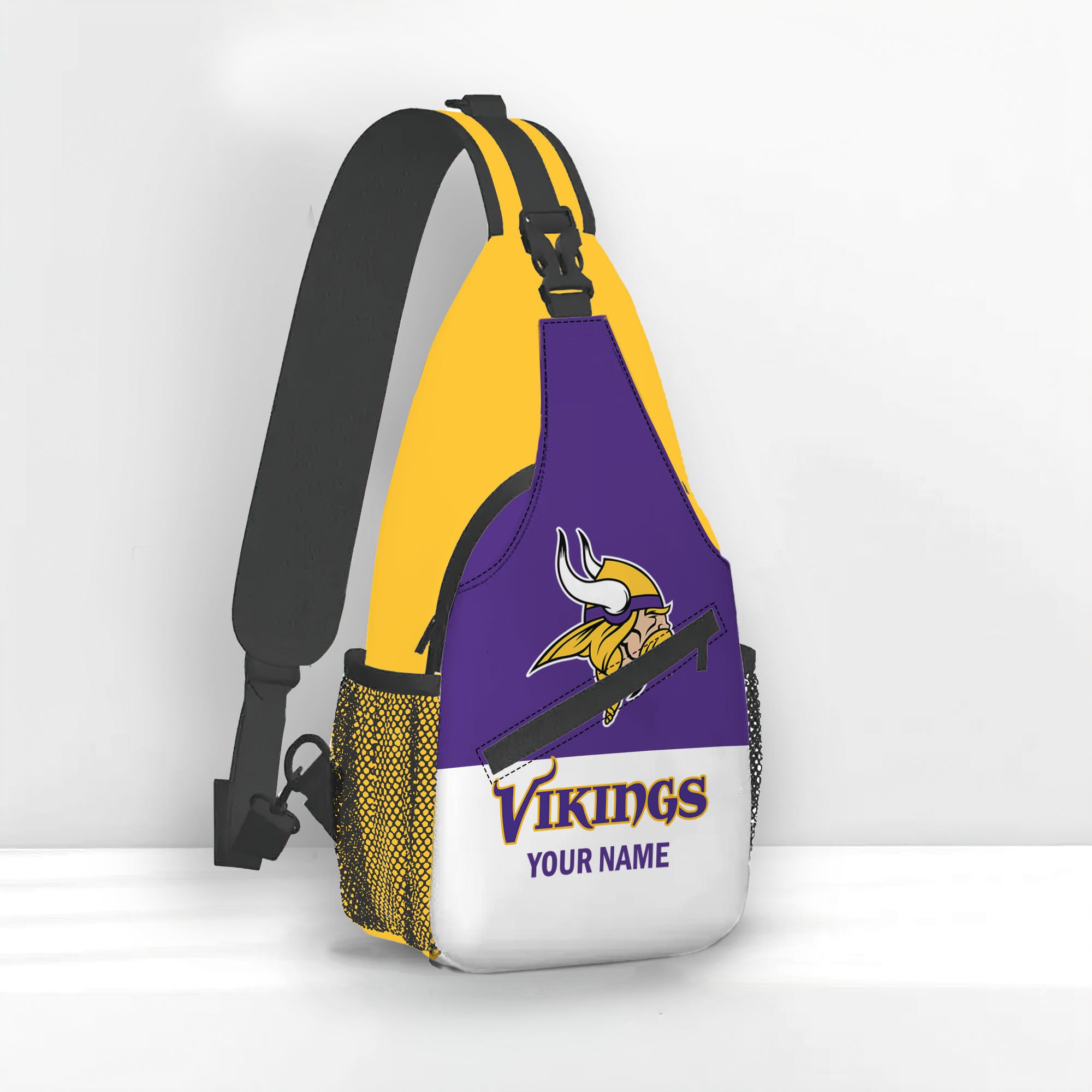 Sportswearmerch Minnesota Vikings NFL Personalized Sling Bag For Fan