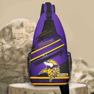 Sportswearmerch Minnesota Vikings NFL Personalized Sling Bag For Fan