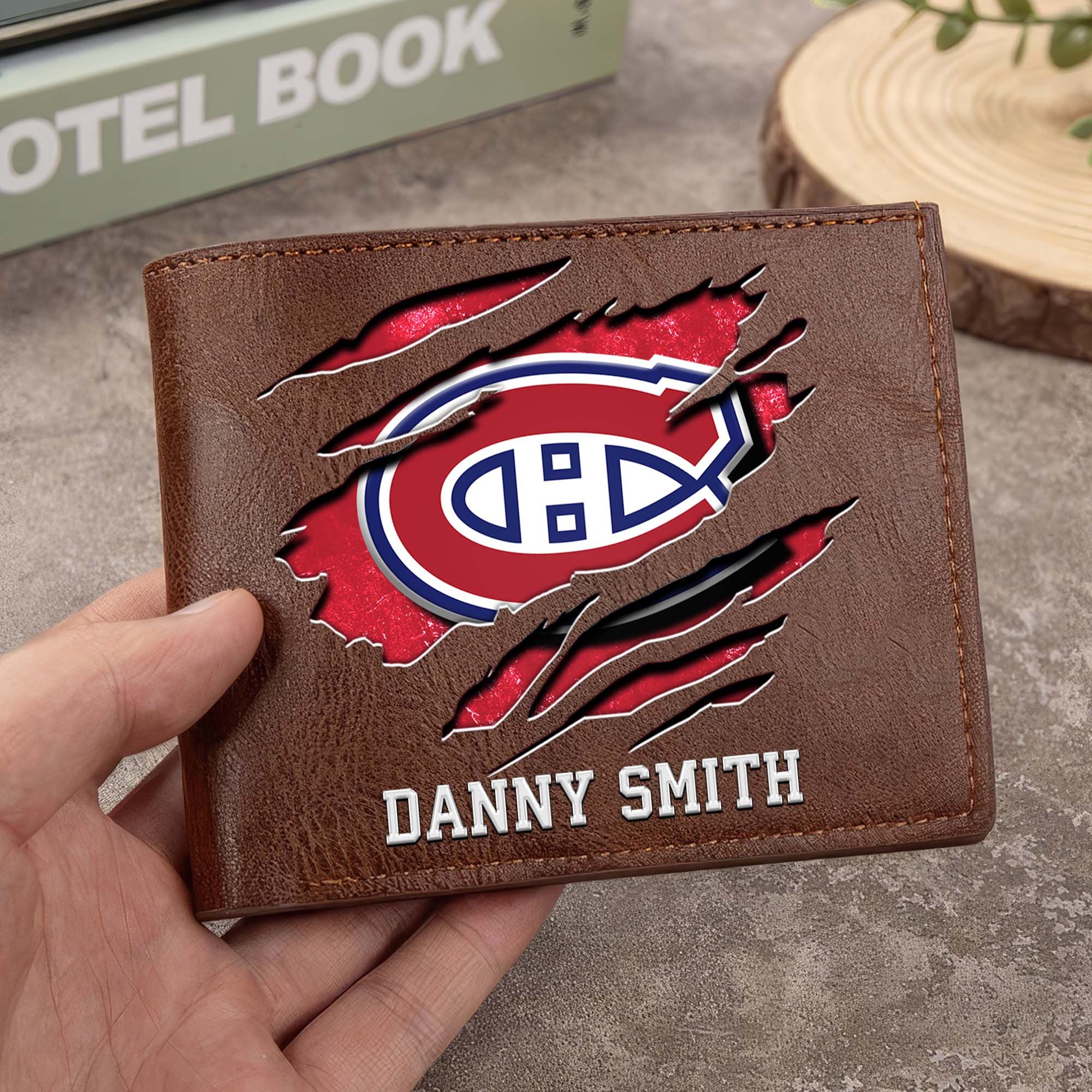 Sportswearmerch Minnesota Wild NHL Folded Wallet For Fan