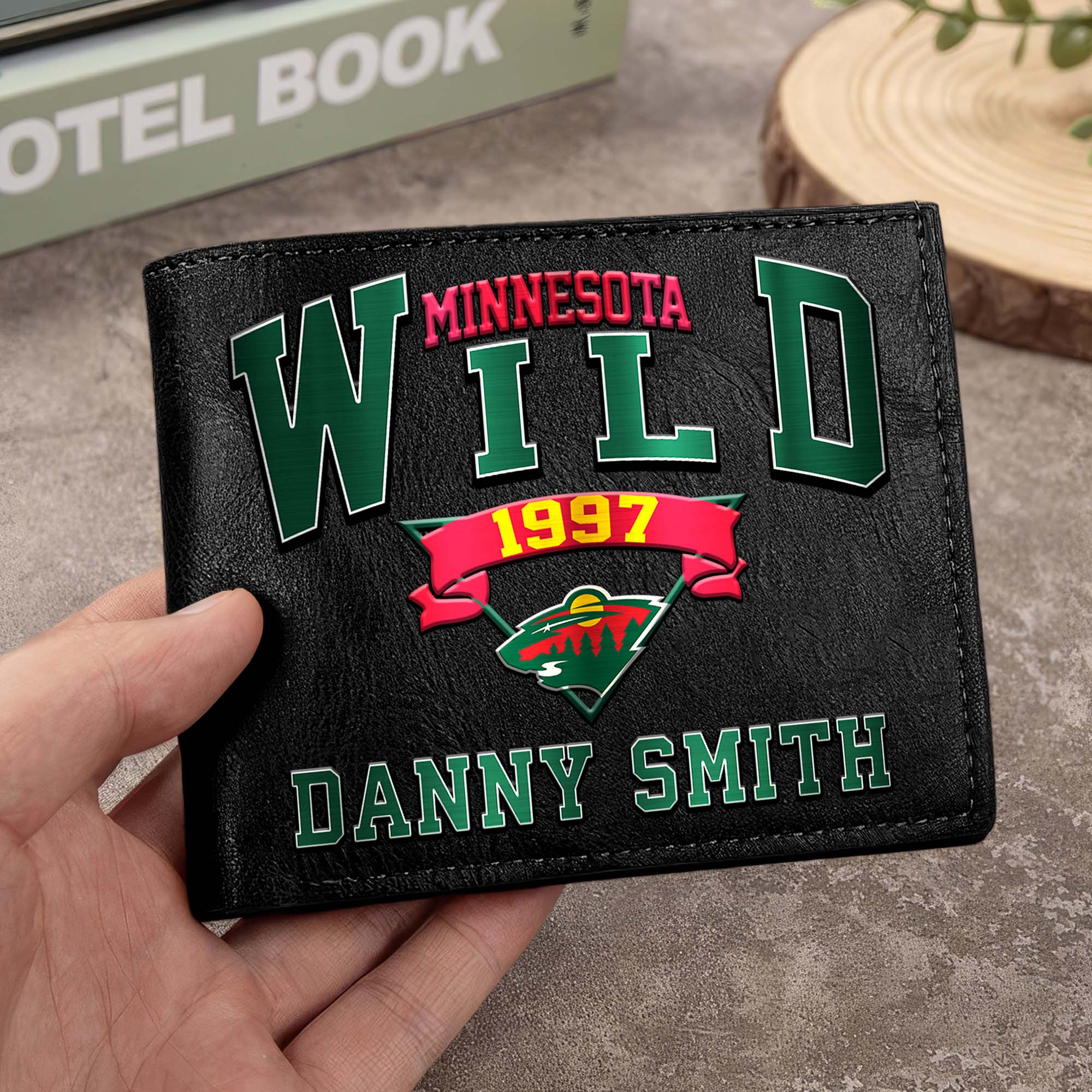 Sportswearmerch Minnesota Wild NHL Men Wallet For Fan