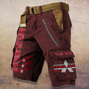 Sportswearmerch Mitsubishi Car Denim Shorts For Fan