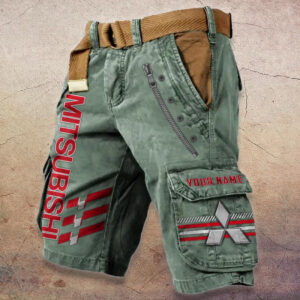 Sportswearmerch Mitsubishi Car Denim Shorts For Fan