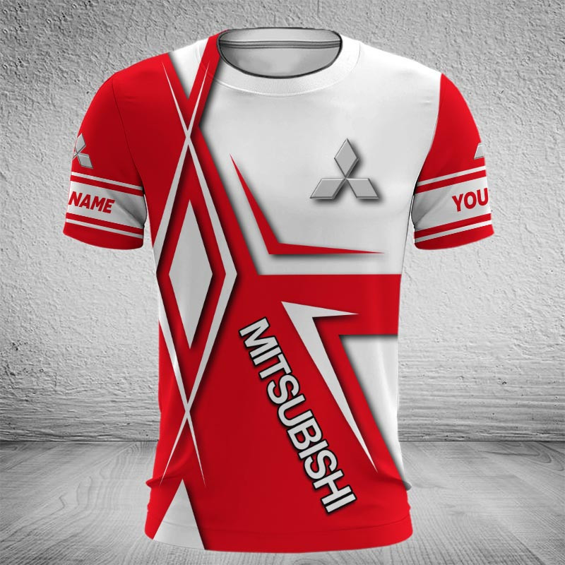 Sportswearmerch Mitsubishi Car T-shirt For Fan