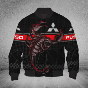 Sportswearmerch Mitsubishi Fuso Car Bomber Jacket For Fan