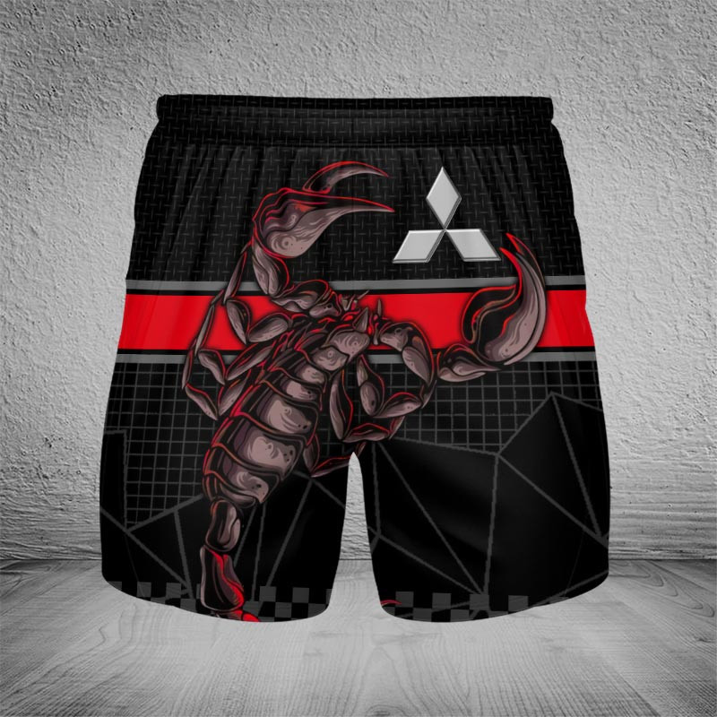 Sportswearmerch Mitsubishi Fuso Car Short Pant For Fan