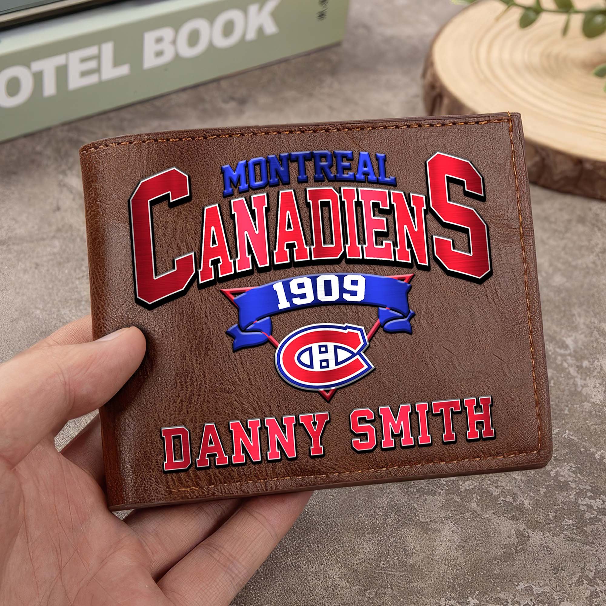 Sportswearmerch Montreal Canadiens NHL Folded Wallet For Fan
