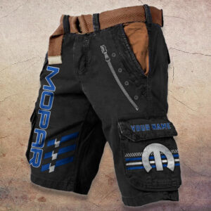 Sportswearmerch Mopar Car Denim Shorts For Fan