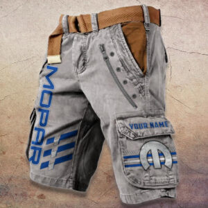 Sportswearmerch Mopar Car Denim Shorts For Fan