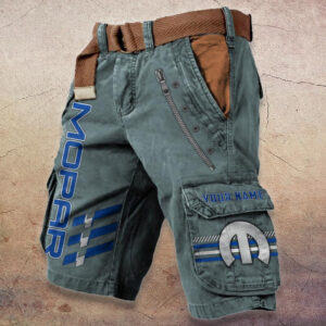 Sportswearmerch Mopar Car Denim Shorts For Fan
