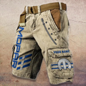Sportswearmerch Mopar Car Denim Shorts For Fan