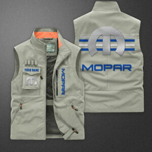 Sportswearmerch Mopar Car Pocket Vest For Fan