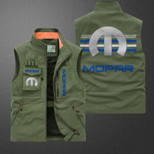 Sportswearmerch Mopar Car Pocket Vest For Fan