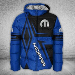 Sportswearmerch Mopar Car Puffer Jacket For Fan