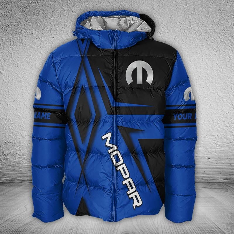 Sportswearmerch Mopar Car Puffer Jacket For Fan