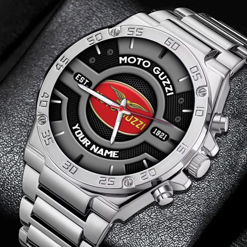 Sportswearmerch Moto-Guzzi Motorcycle Watch For Fan
