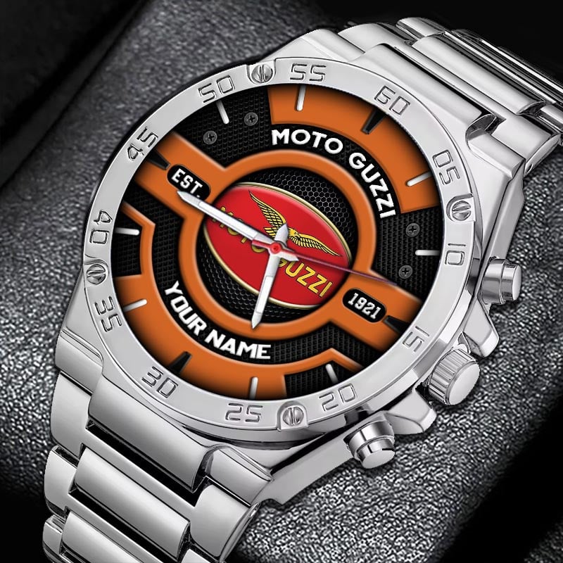 Sportswearmerch Moto-Guzzi Motorcycle Watch For Fan