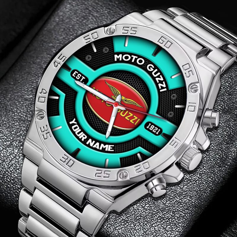 Sportswearmerch Moto-Guzzi Motorcycle Watch For Fan
