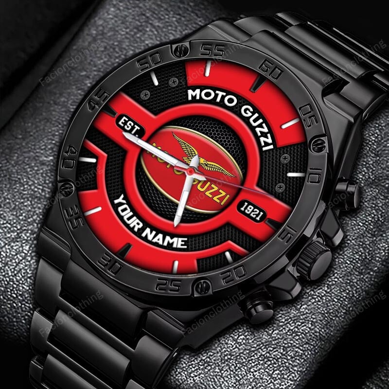 Sportswearmerch Moto-Guzzi Motorcycle Watch For Fan